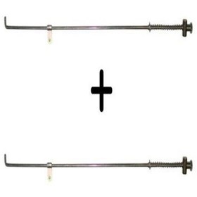 Resim 100km Uyumlu Arka Fren Çubuğu Komple 2 Adet Bakır 