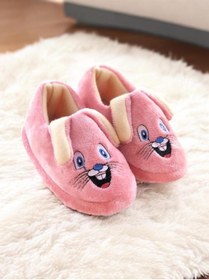 Resim romex Çocuk Yumuşak Panduf ,Çocuk Ev ayakkabısı Çocuk Patik Hayvan Figürlü Panduf 