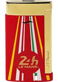 Resim S.t. Dupont 24h Le Mans Kırmızı-gold Slim 7 Puro Çakmağı 27790 