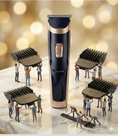 Resim inworldout DINGILG RD-6005 Kablosuz Tıraş Makinesi - 4 Taraklı Güçlü Çelik Bıçak 