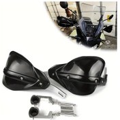Resim Hightower Beyaz Dirt Bike El Koruyucuları Universal 7/8" 22mm Ve 1 1/8" 28mm Atv Motosiklet 