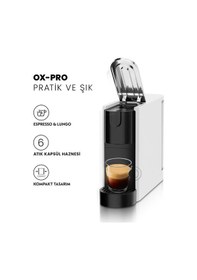 Resim Omnex Ox-pro Espresso Makinesi Ve Kapsül Kahve Makinesi 