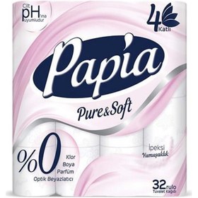 Resim Pure Soft Üç Katlı Tuvalet Kağıdı 32'li 