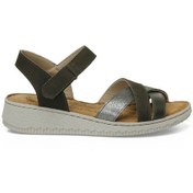 Resim 105502.z5fx Haki Kadın Comfort Sandalet 000000000101985271 Haki 