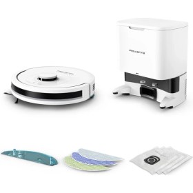 Resim Robot Süpürge Rowenta S90+ RR8797WH Paspas Temizliği, Wı-Fı Kontrolü, Haritalama 