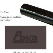 Resim Siyah Cam Filmi 75Cm X 30M - Black %25 