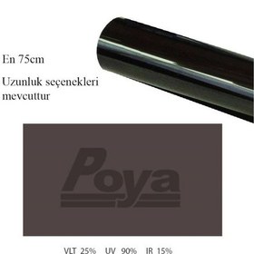 Resim Siyah Cam Filmi 75Cm X 30M - Black %25 