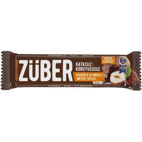 Resim ZÜBER Fındıklı Kakaolu Meyve Bar 40g 