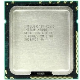 Resim 2.EL Intel 2.EL CPU SERVER X5675 3.06 GHz 6 CORE 12T 12MB CACHE LGA1366 FANSIZ TRAY 