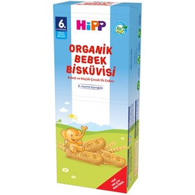 Resim Hipp Organik Bebek Bisküvisi 6 Ay+ 180 gr STD - STD / STD 