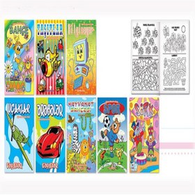 Resim Keskin Color Boyama Kitabı Eğlence Karışık 20x28 240500-99 