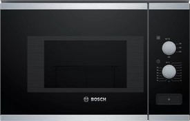 Resim Bosch BFL520MS0 20 lt Siyah Ankastre Mikrodalga Fırın 