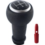 Resim Moda Peugeot 307 Gri Çerçeve Vites Topuzu 