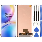 Resim Oneplus 8 Pro Uyumlu A Kalite Lcd Ekran Dokunmatik + Tamir Seti 
