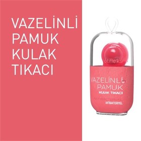 Resim Otifleks Vazelinli Pamuk Kulak Tıkacı 4lü 