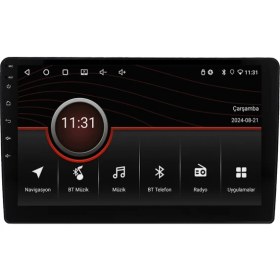 Resim Carvocal Ford Puma (2018-2023) Android 14 Multimedya Carplay 10 Inch 4 GB Ram / 64 GB Hafıza CRV-4780XR 