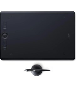Resim Wacom Intuos Pro Büyük Bluetooth Grafik Çizim Tableti 