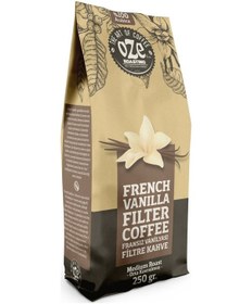 Resim Oze Aromalı Filtre Kahve Tanışma Seti Irish Cream 250 G + All Day Blend 250 G + Vanilya 250 G French Press 