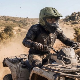 Resim Ls2 Drfiter Trial Motosiklet Kaskı (Çıkarılabilir Çene Koruması ve Renkli Vizör ile Alc Motosiklet 