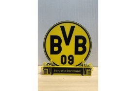 Resim Borussia Dortmund Bvb Tasarımlı Gece Lambası 