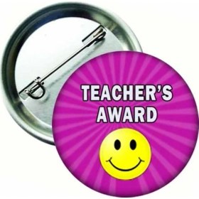 Resim Hediye Panayırı Teacher's Award Yaka Rozeti 20'li 