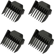 Resim Sunshinee 4 Adet Limit Tarak Yedek Taraklar Giyotin Kafa Limit Tarak Philips Saç Kesme Makinesi Için 3mm 5mm 7mm 9mm, Siyah (Yurt Dışından) 