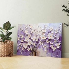 Resim Yasemin Çiçekleri - 70x50 