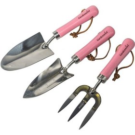 Resim Gardenwind P1729003 Paslanmaz 3lü Bahçe Seti Kürek Ve Dirgen 