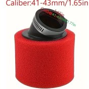 Resim Tongdashop 42mm Kolay Temizlik Köpük Hava Filtresi Temizleyici 50-250cc Motosiklet Moped Dirt Bike 