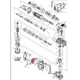 Resim Makita HM1214C Devir - Hız Kontrol Kartı Ürün Kodu 620226-4 