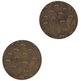 Resim Bardak Altlığı Model -58 Kahverengi 