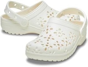 Resim Crocs Classic Floral Cut Out Clog Kadın Terlik 
