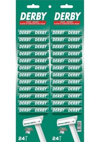 Resim Derby Tek Bıçak Kartela 48'li 