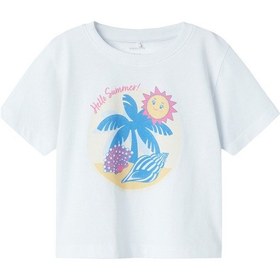 Resim Name It Nmfjassa Ss Nreg Top Pb Beyaz Kız Çocuk Kısa Kol T-shirt 000000000102263520 Beyaz 