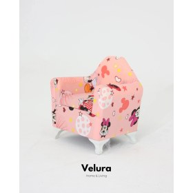 Resim Velura Home & Living Çocuk Koltuğu & Mickey Mouse Desenli - Pembe 