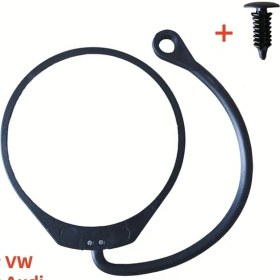 Resim Dashanshop Volkswagen Golf Passat Skoda İçin Siyah 1 Adet Benzin Dizel Yakıt Kapağı Kablosu 