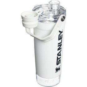 Resim Stanley The Activate Shaker Bottle 20 oz | 591 ml Sporcu Shaker Termos - Chalk 