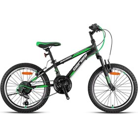 Resim Genel Markalar MAGNUM - 20" - MTB - 10' - 21 Vites - V.B - Mat Siyah-Yeşil/Gri 