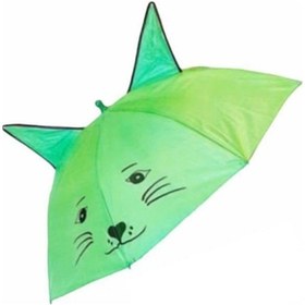 Resim Mimarobahediyelik Mobgift Düdüklü Ve Kulaklı Baston Çocuk Şemsiyesi (Yeşil) Diğer 