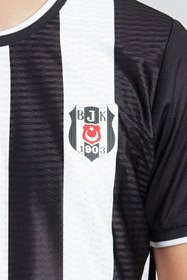 Resim Beşiktaş Lisanslı Çubuklu Yetişkin Umbro Forma - L 