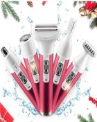 Resim Springsun Kadınlar İçin 5 Li Elektrikli Epilatör: Bikini, Vücut Tüy Alma, Kuru/ıslak Kullanım, Taşınabilir Ağrısız Şampuan 