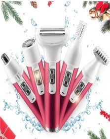 Resim Springsun Kadınlar İçin 5 Li Elektrikli Epilatör: Bikini, Vücut Tüy Alma, Kuru/ıslak Kullanım, Taşınabilir Ağrısız Şampuan 