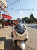 Resim Motocam Honda Pcx Siperlik Ön Cam 2011 2013 Model 83cm Şeffaf Renkli 4mm Uzun Cam 