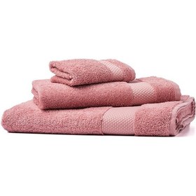 Resim Soley Minerva %100 Pamuklu Extra Yumuşak Misafir Mutfak Havlusu Gül Kurusu 