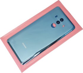 Resim Tkgz Huawei Mate 10 Pro Arka Pil Batarya Kapağı (CAM Kamera lensi) MAVİ 