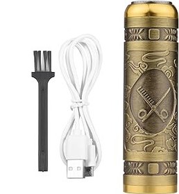 Resim kosingna Elektrikli Tıraş Makinesi Kablosuz Tıraş Jileti Sakal Düzeltici USB Erkekler İçin Tıraş Makinesi 