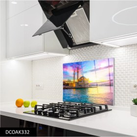 Resim Olinpa Cam Ocak Arkası Koruyucu | Camii 