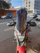 Resim Motocam Rks Trv 242 Siperlik Ön Cam 2021 Model 68cm Siyah Renkli 4mm 