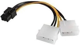 Resim 6 pin güç kablosu 6 pin power kablo 6 pin ekran kartı kablosu 