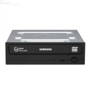 Resim SAMSUNG SH-224DB 24X Siyah, Kutusuz DVD yazıcı 